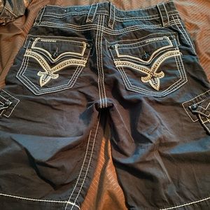 Black size 30 Rock Revival Shorts
